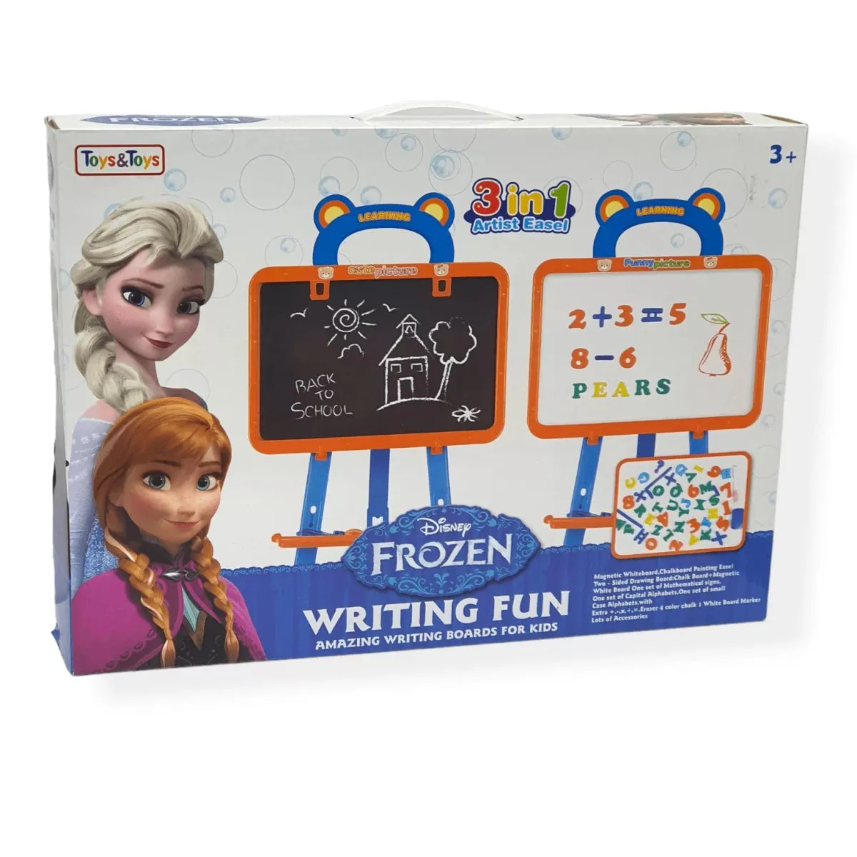 3-in-1 Frozen Writing Board for Kids