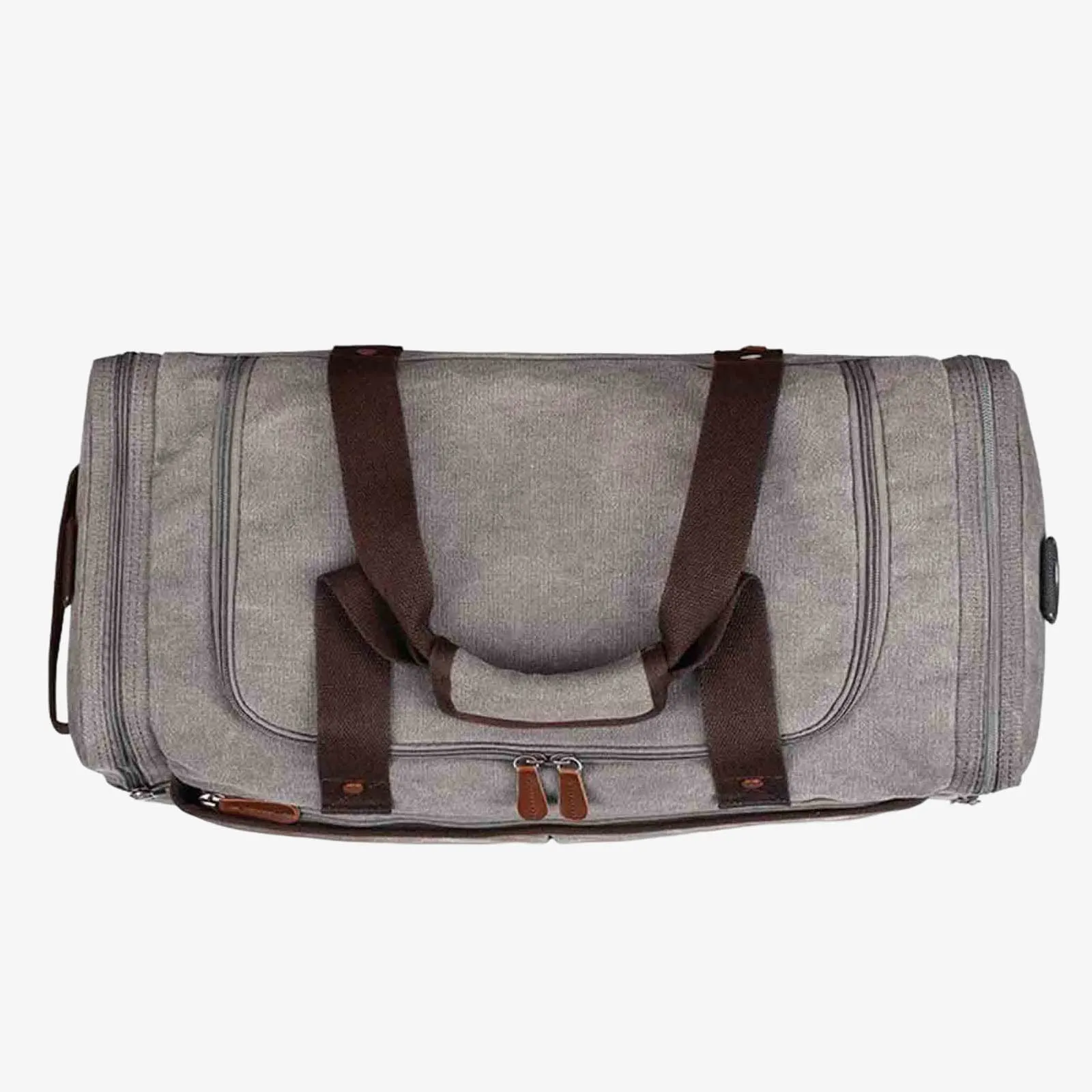 65L Large Canvas Travel Duffel Bag