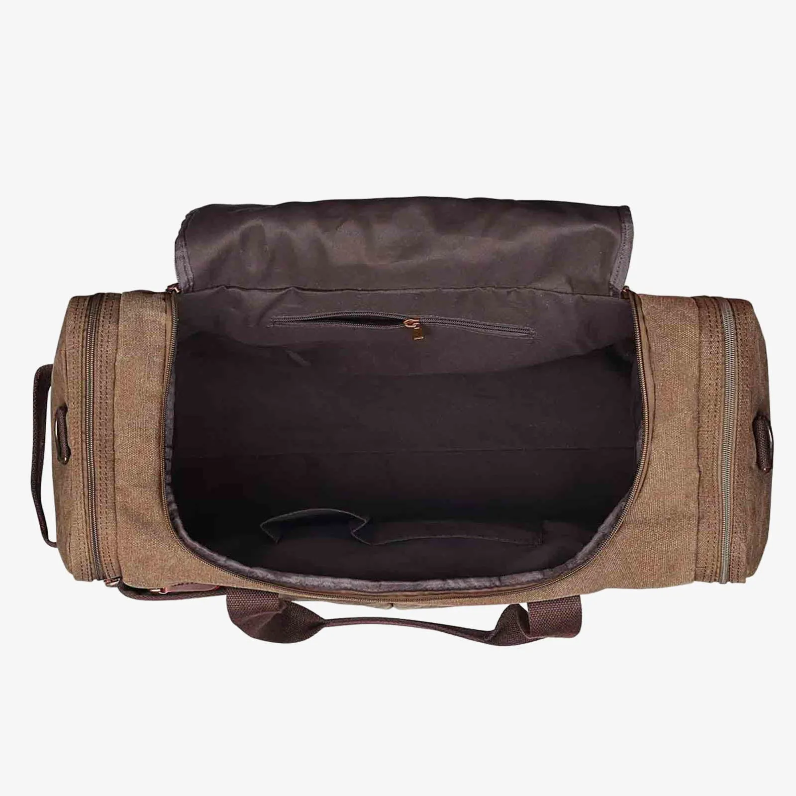 65L Large Canvas Travel Duffel Bag