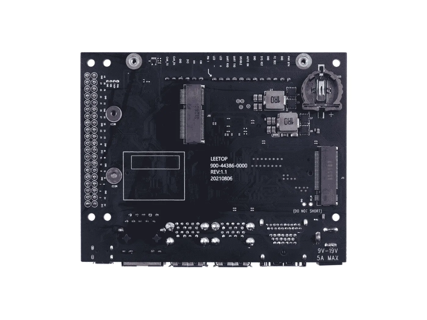 A206 Carrier Board for Jetson Nano/Xavier NX/TX2 NX with compact function design and same size of NVIDIA® Jetson Xavier™ NX carrier board