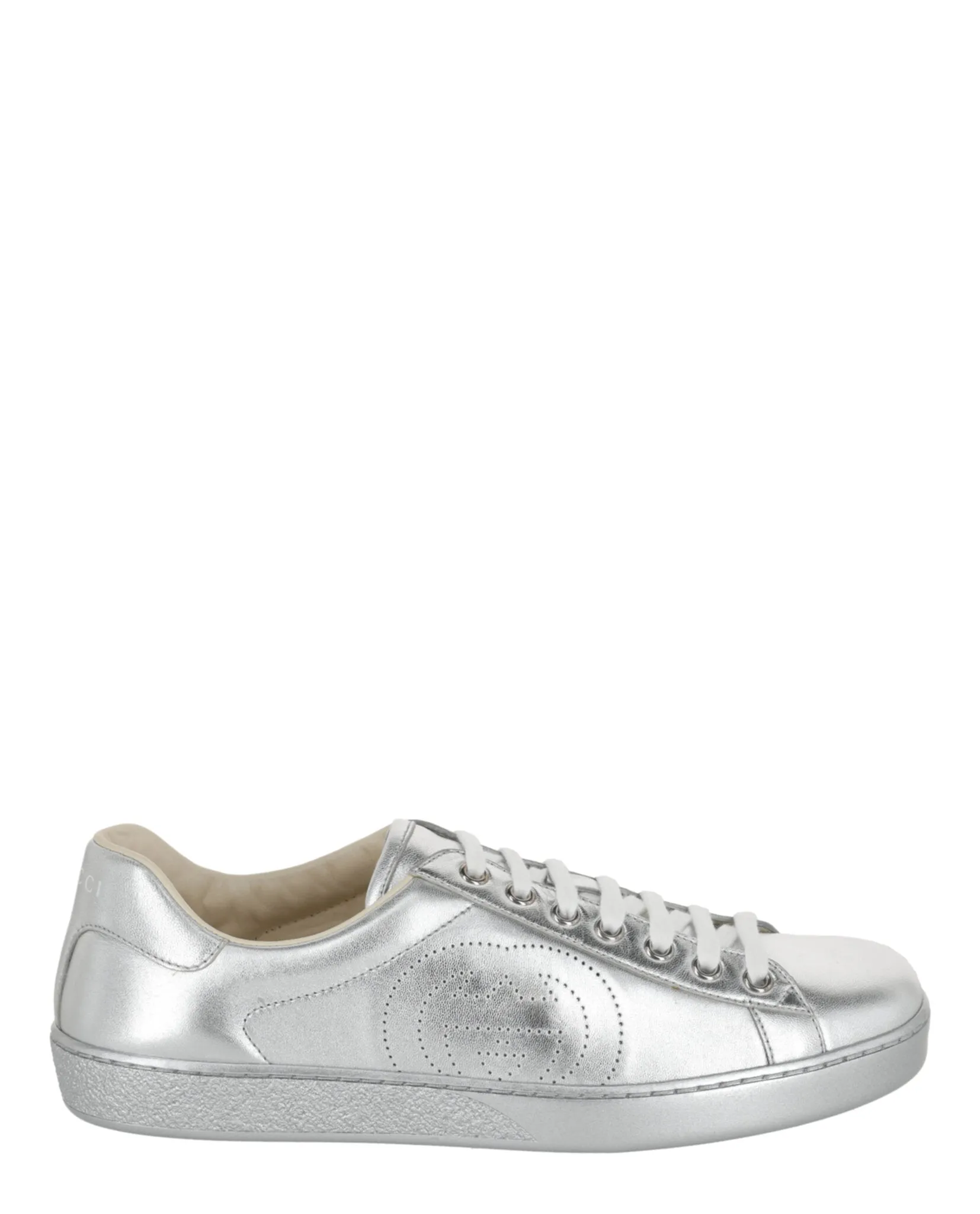 Ace Metallic Low-Top Sneakers