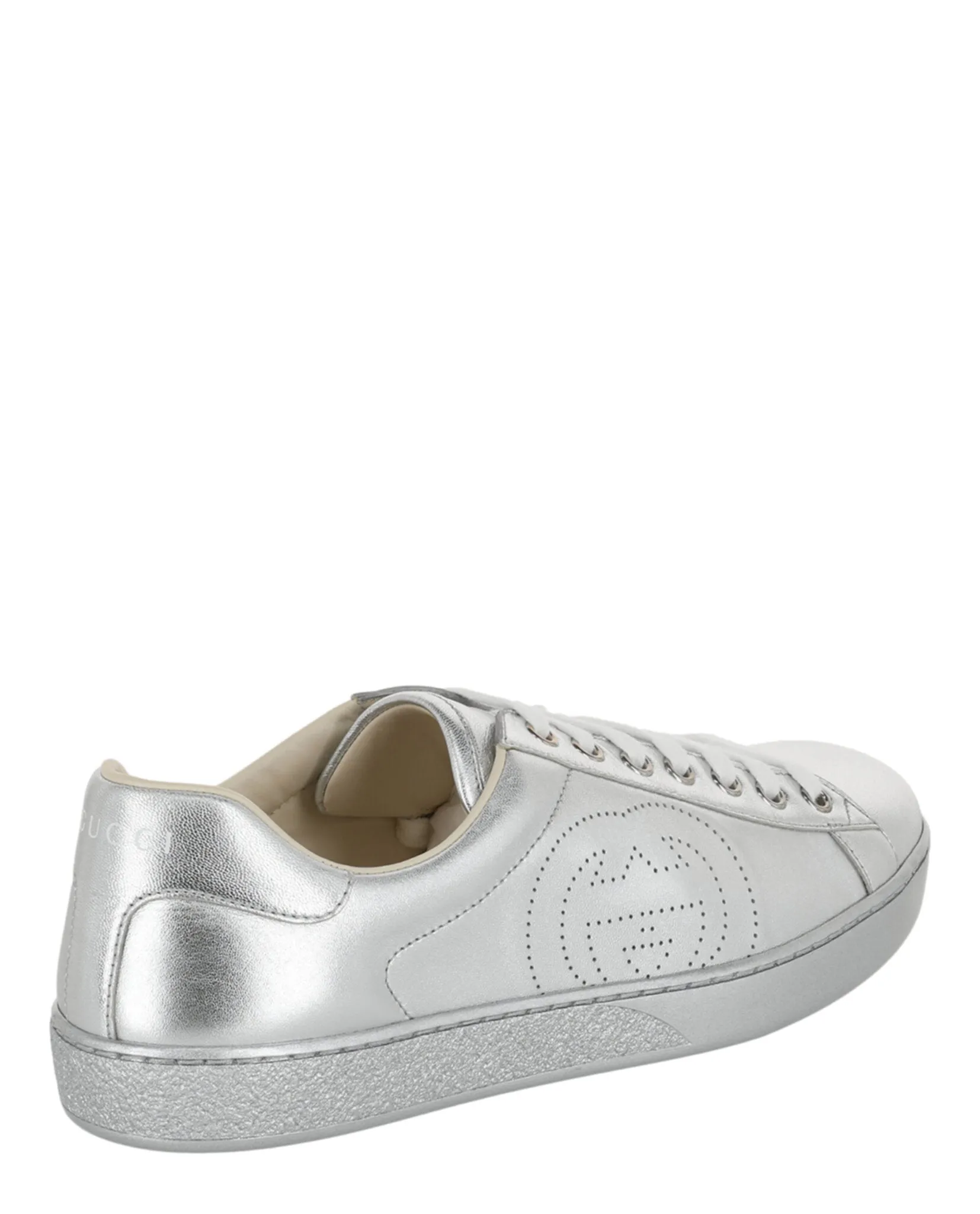 Ace Metallic Low-Top Sneakers