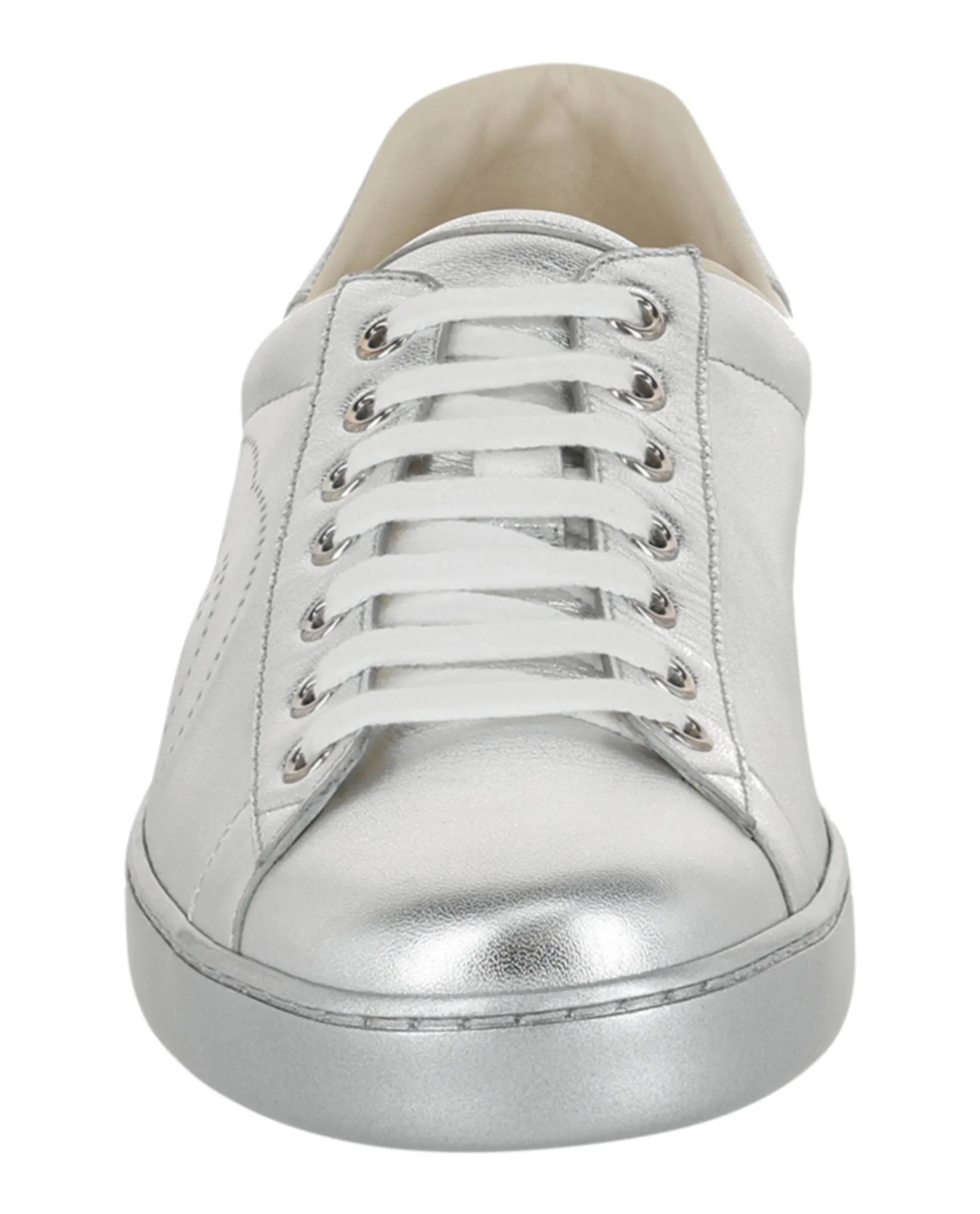 Ace Metallic Low-Top Sneakers