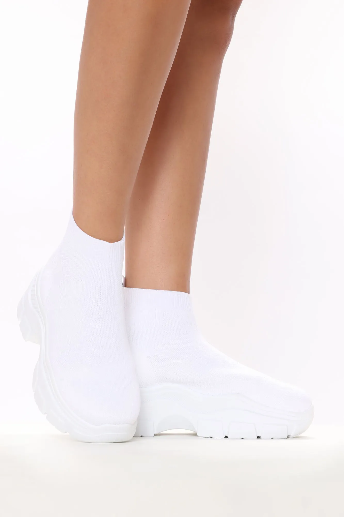 Activated Platform Sneakers - White