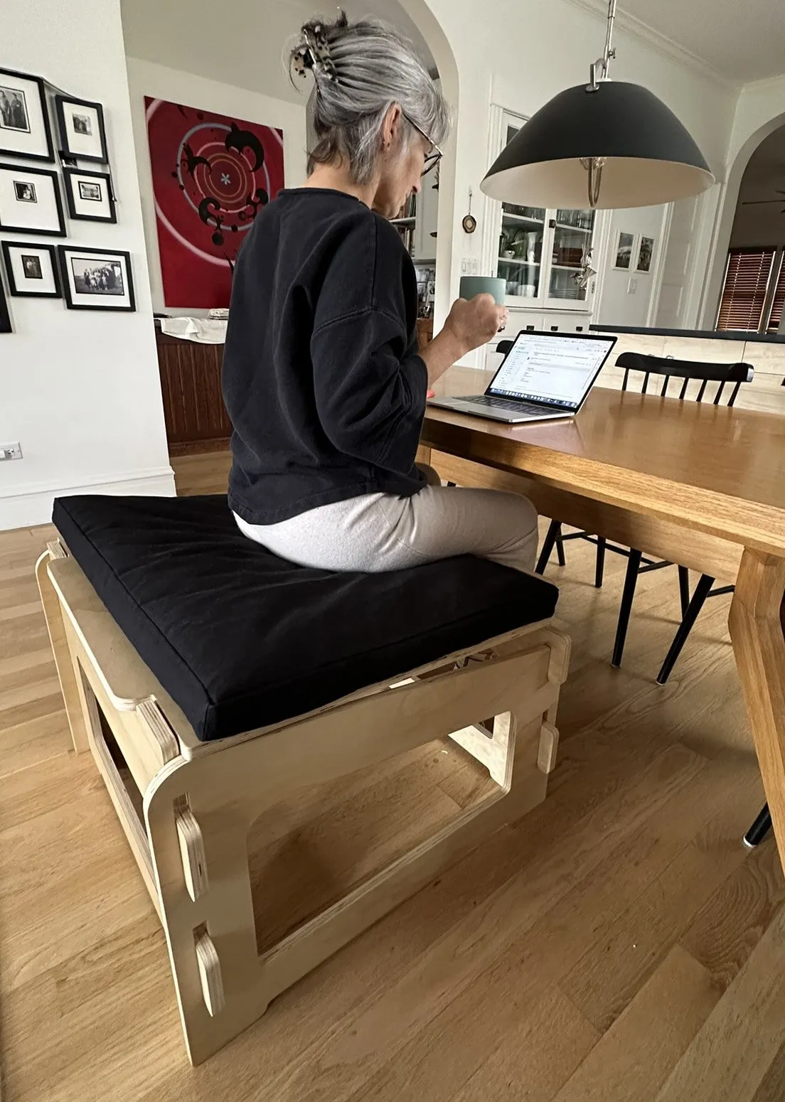 Active Sitting Work Platform Chair