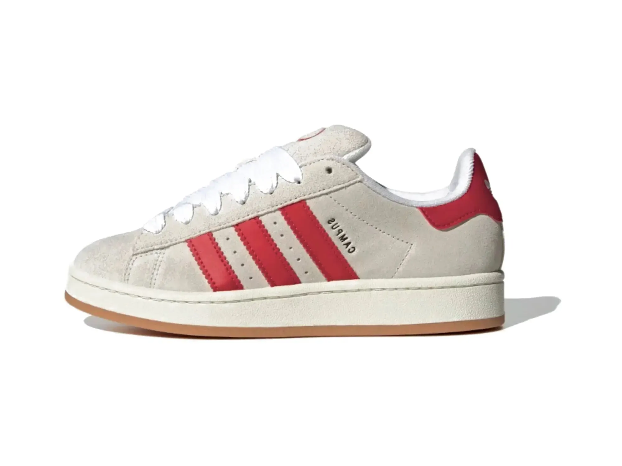 Adidas Campus 00s "Crystal White Better Scarlet"