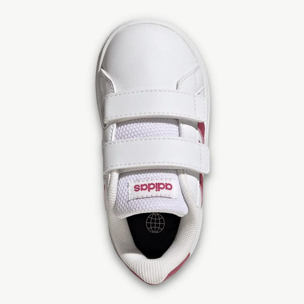 adidas grand Court Lifestyle Hook and Loop Kids Shoes