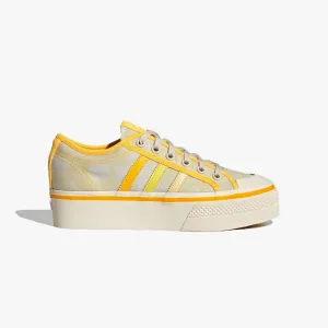 Adidas Originals | WMN'S NIZZA PLATFORM  { ALMOST YELLOW / ORANGE TINT