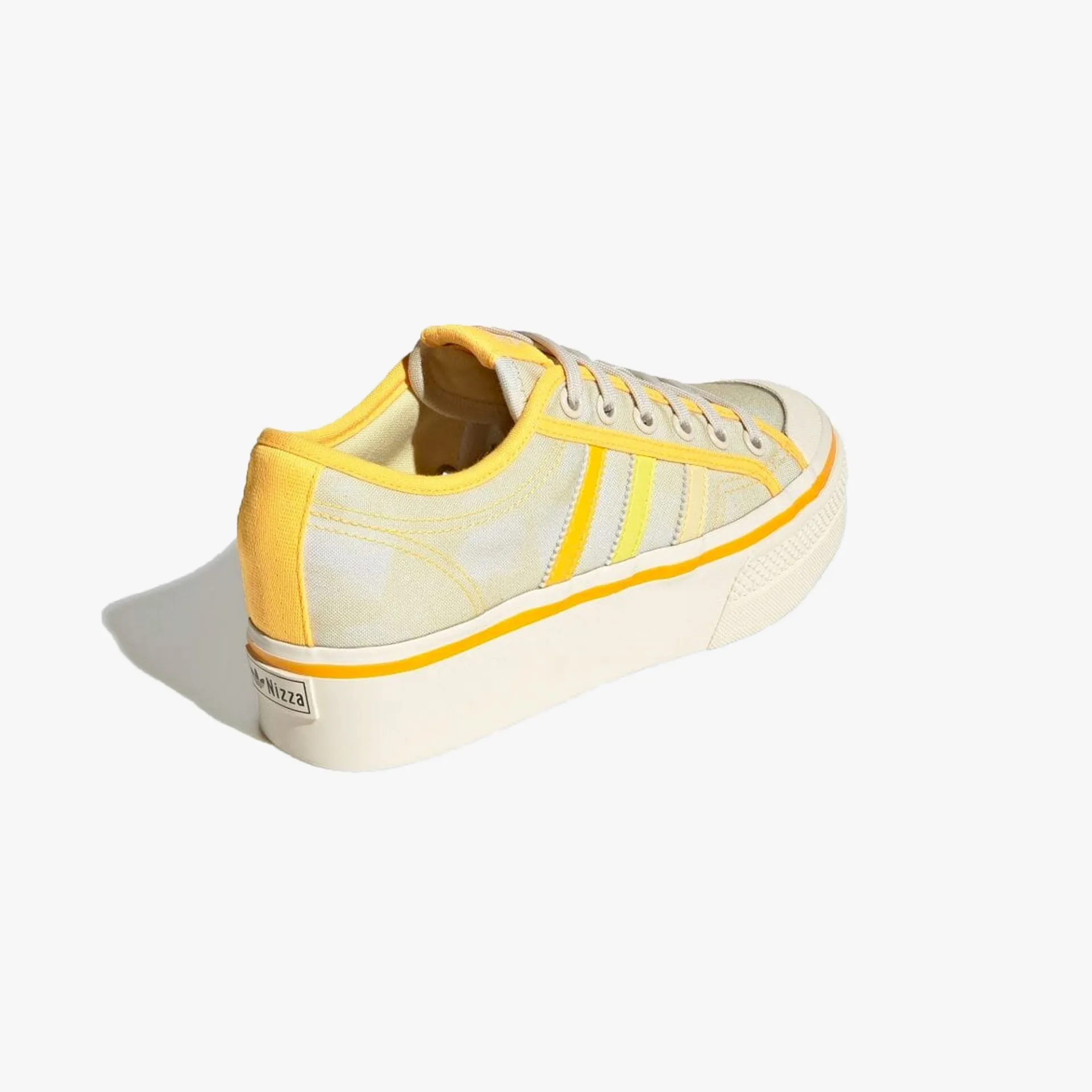 Adidas Originals | WMN'S NIZZA PLATFORM  { ALMOST YELLOW / ORANGE TINT