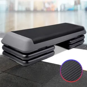 Adjustable 3-Level Aerobic Step, Anti-Slip, 110cm - Everfit