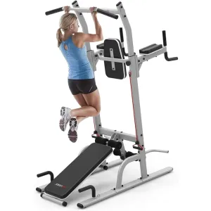 Adjustable Home Gym Power Tower - Pull-Up and Dip Station