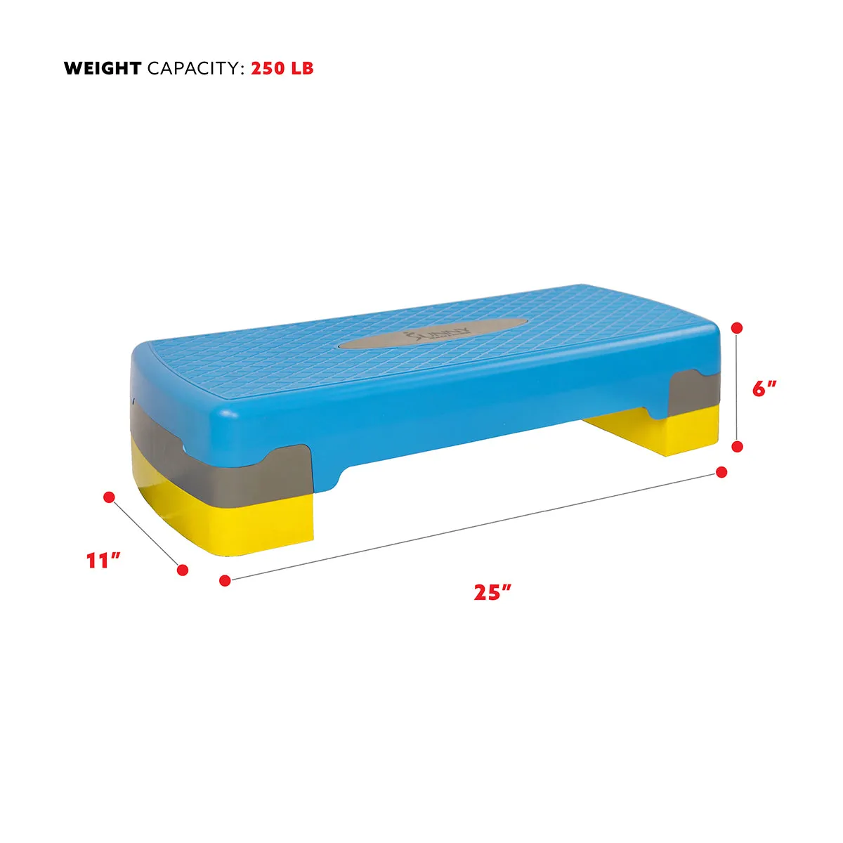 Aerobic Step Fitness Exercise Platform