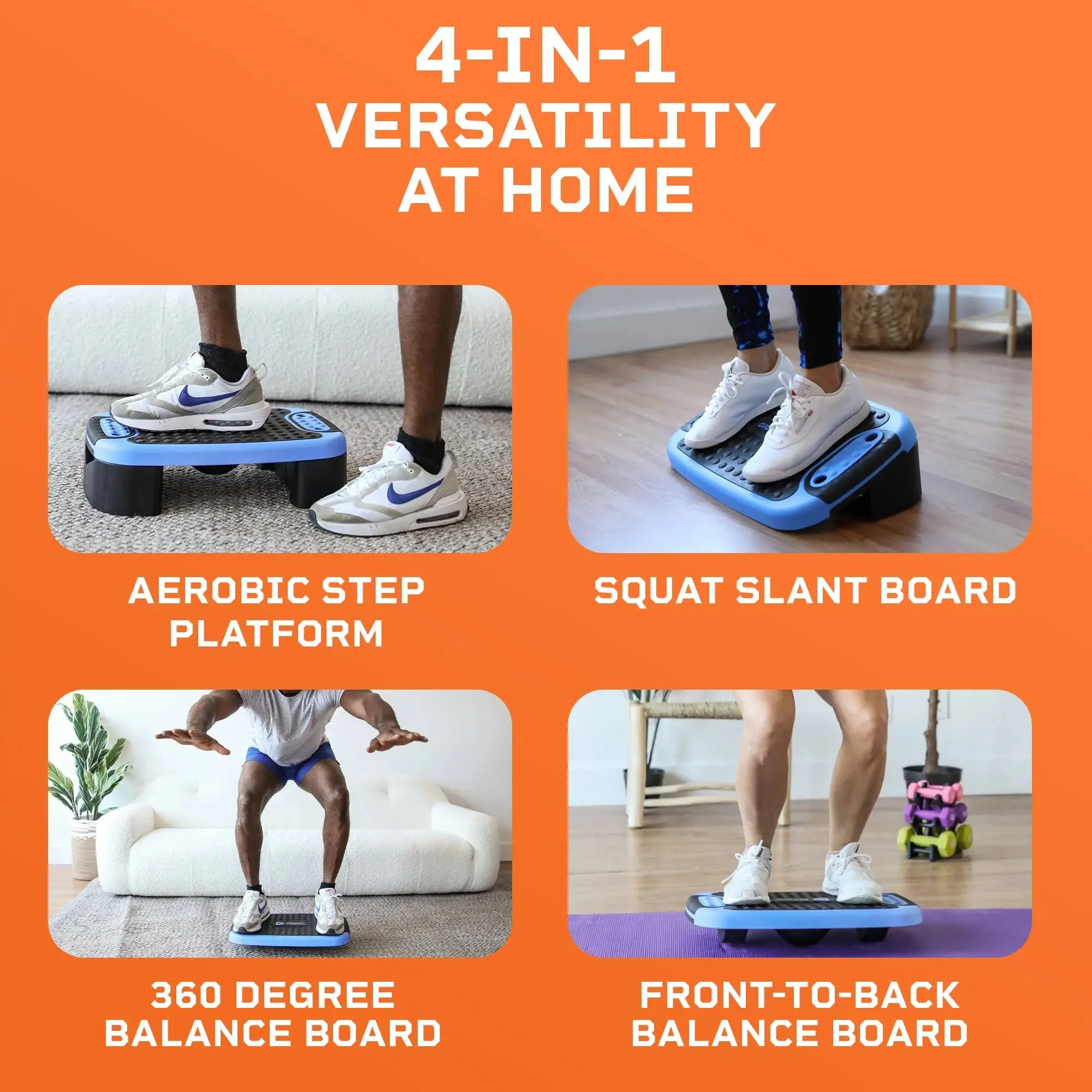 AeroFlex 4 in 1 Aerobic Step Platform™