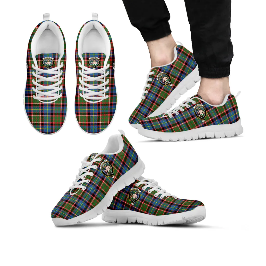 Aikenhead Tartan Sneakers with Family Crest