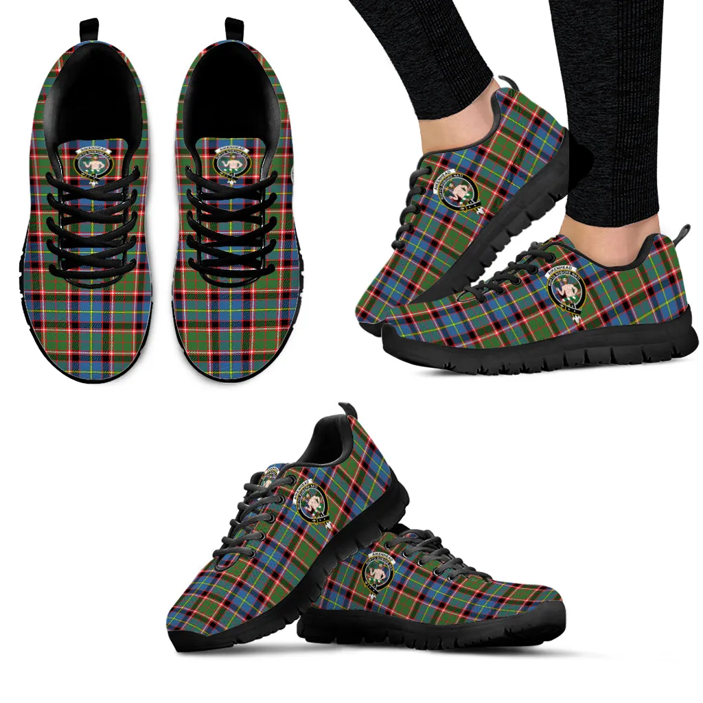 Aikenhead Tartan Sneakers with Family Crest