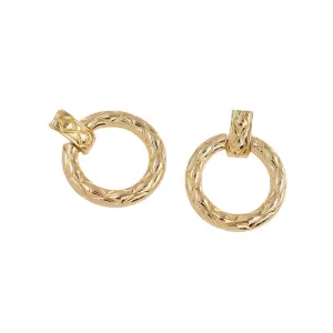 Alloy Personality Statement Earrings Set