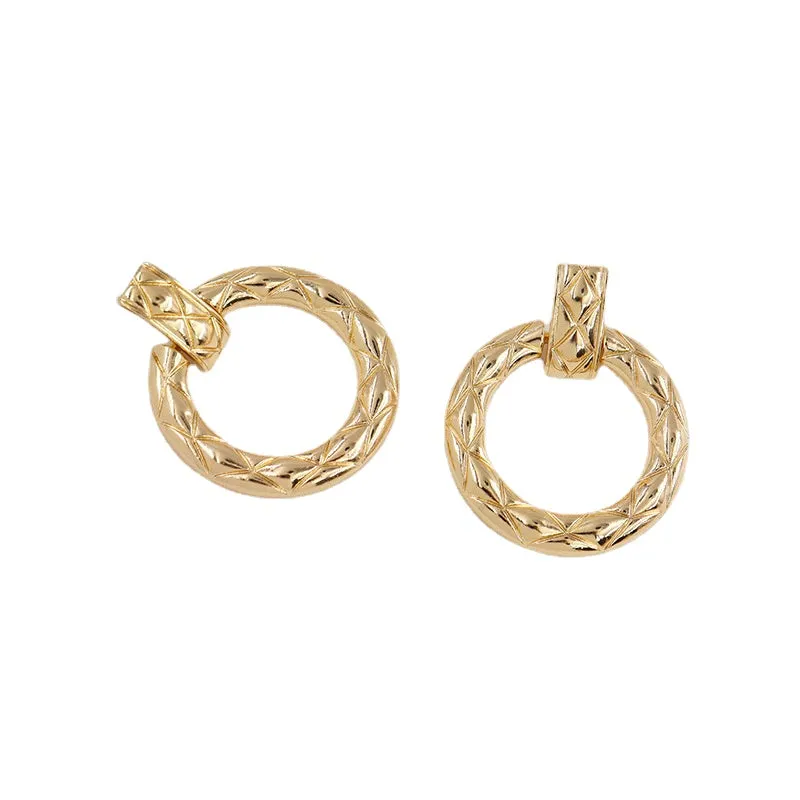 Alloy Personality Statement Earrings Set