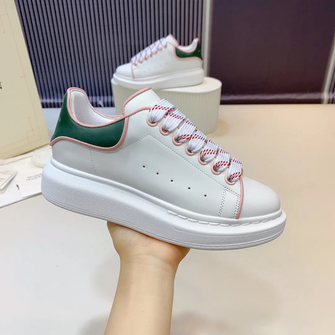 ALMC Oversized Green and White Sneakers-037