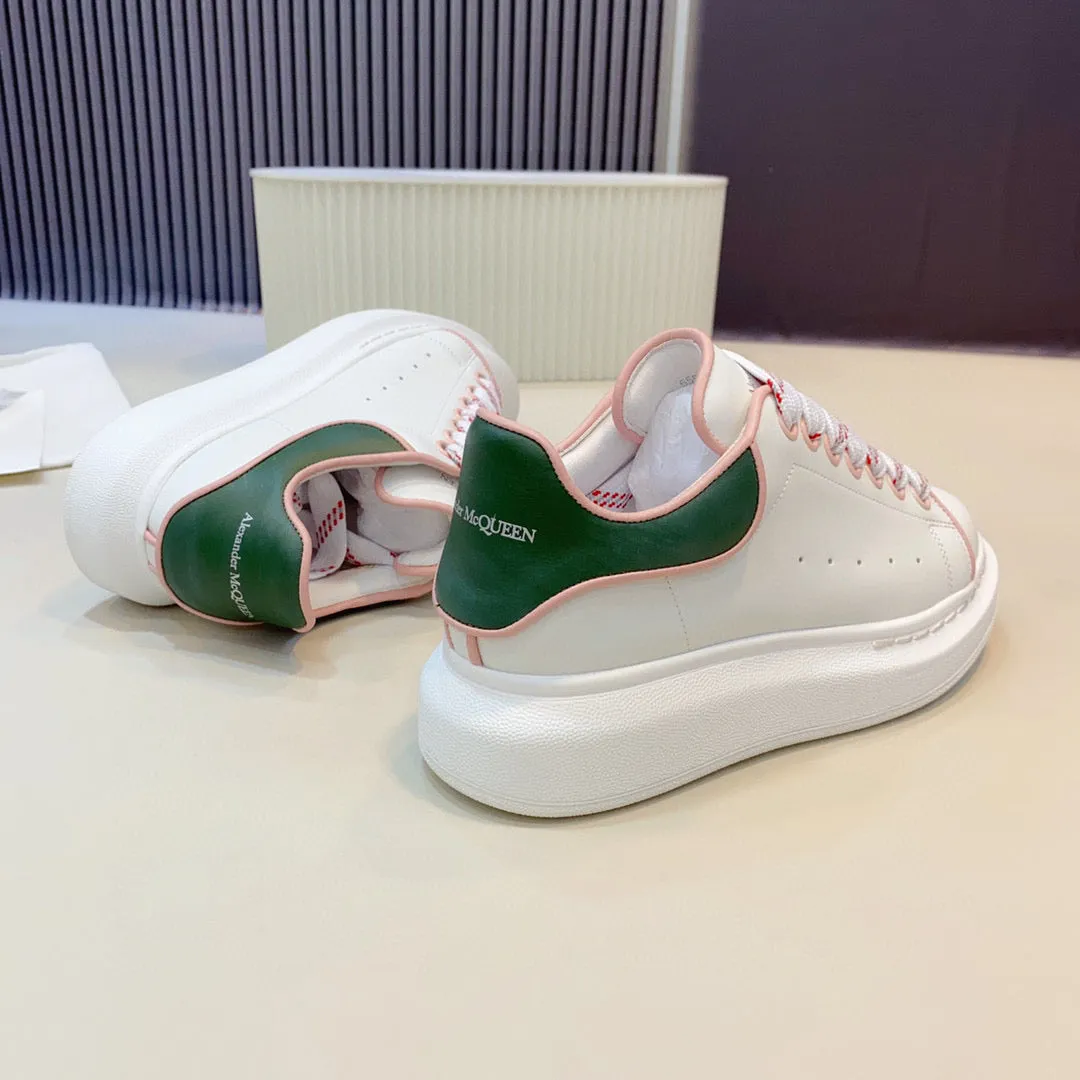 ALMC Oversized Green and White Sneakers-037