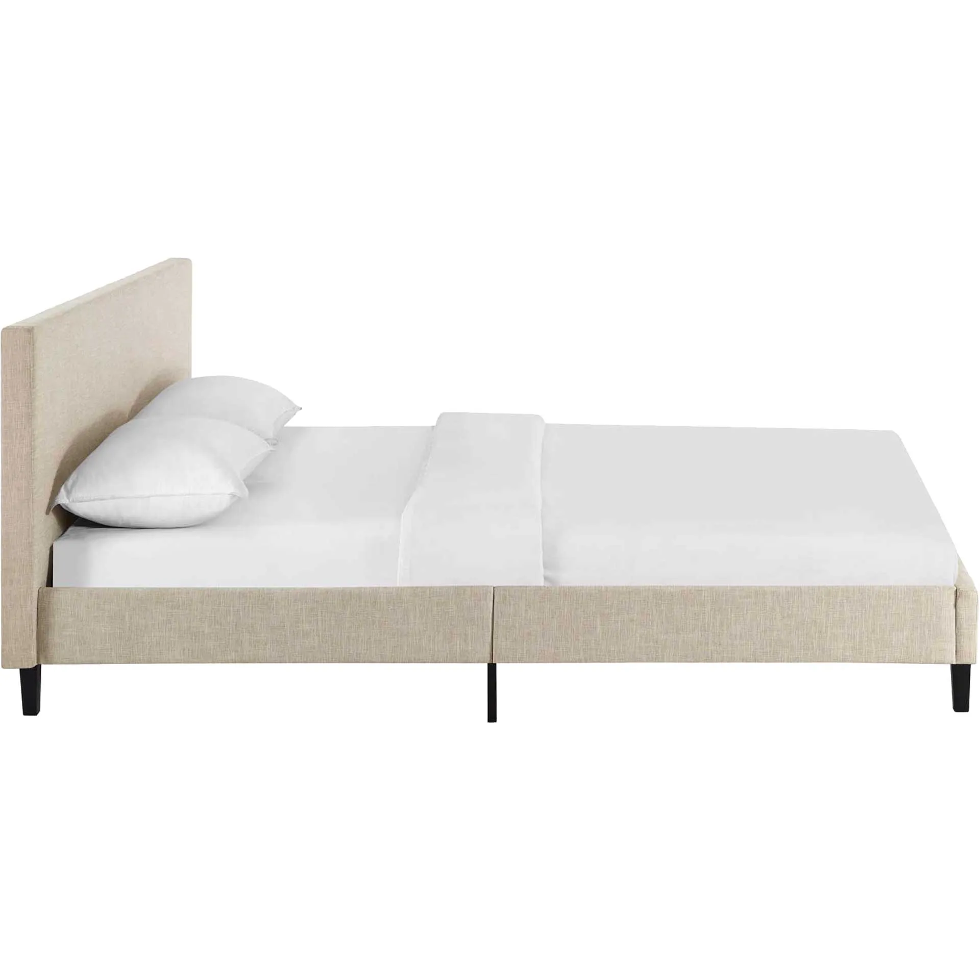 Alwyn Fabric Bed Beige