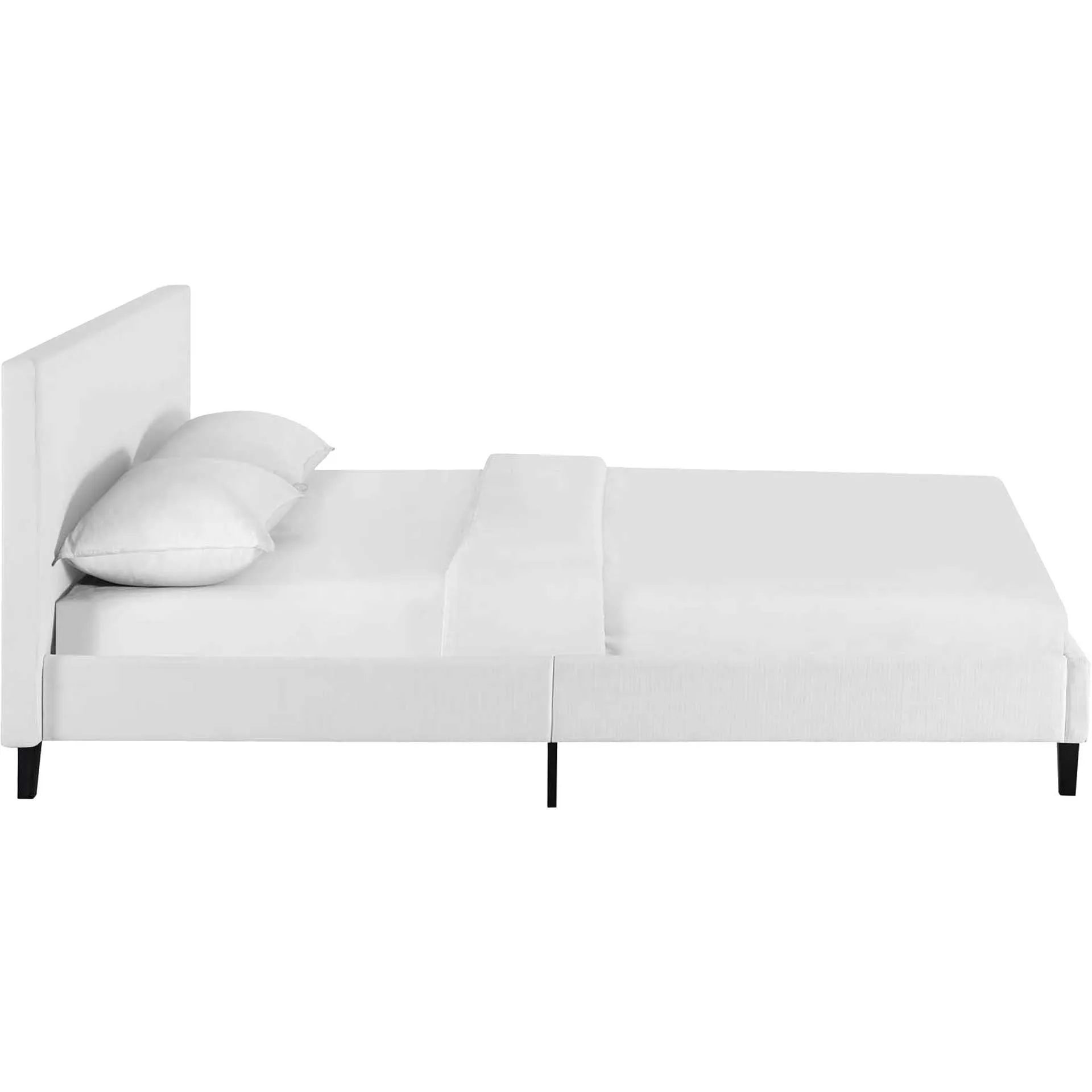 Alwyn Fabric Bed White