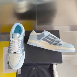 AMR Skel Top Low  Baby Blue Sneakers-192