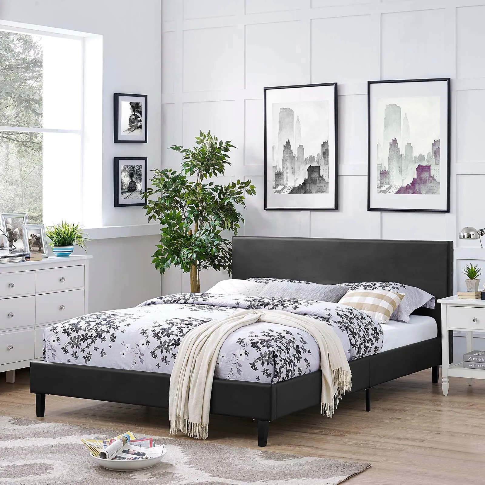 Anya Bed by Modway