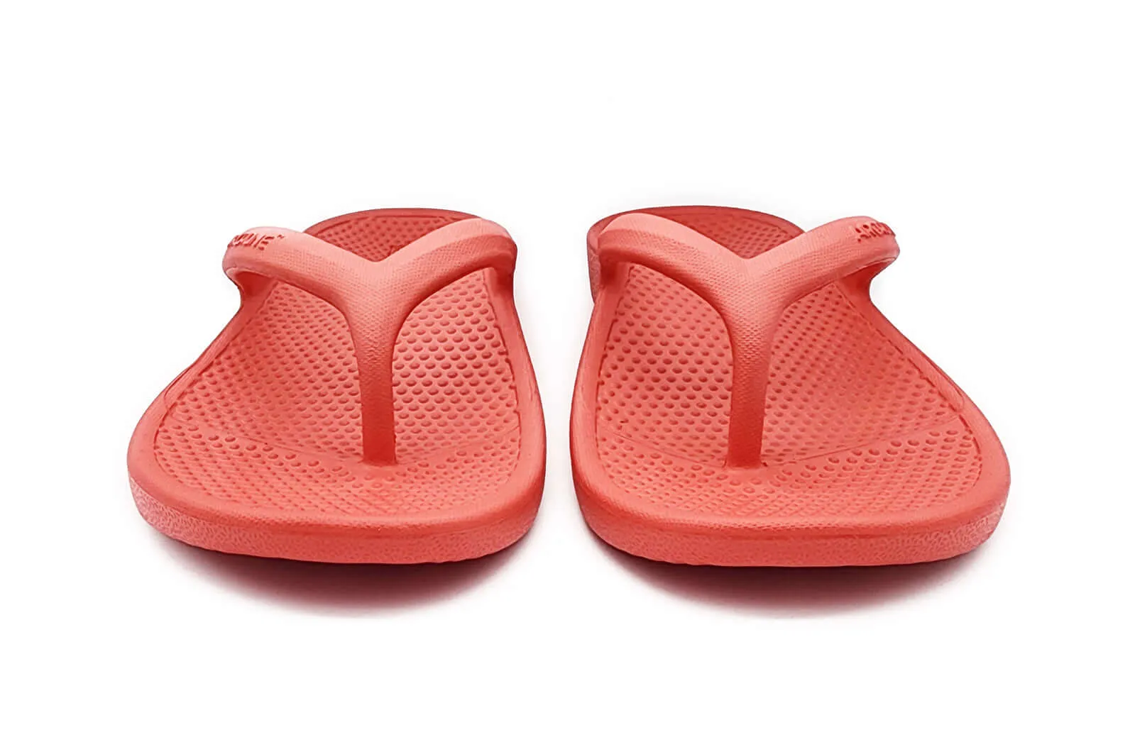 Archline Orthotic Foam Thongs Arch Support Flip Flops Orthopedic Rebound - Red