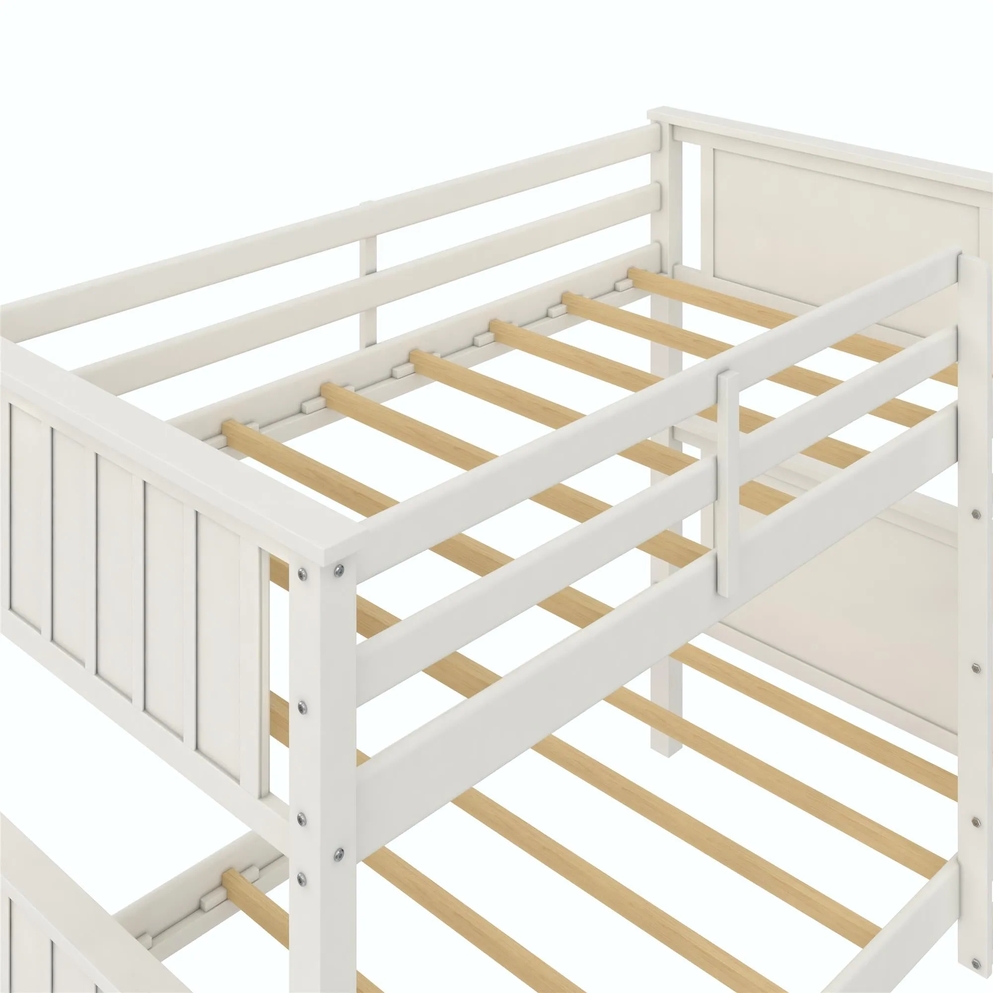 Bailen Kid's Convertible Wood Bunk Bed