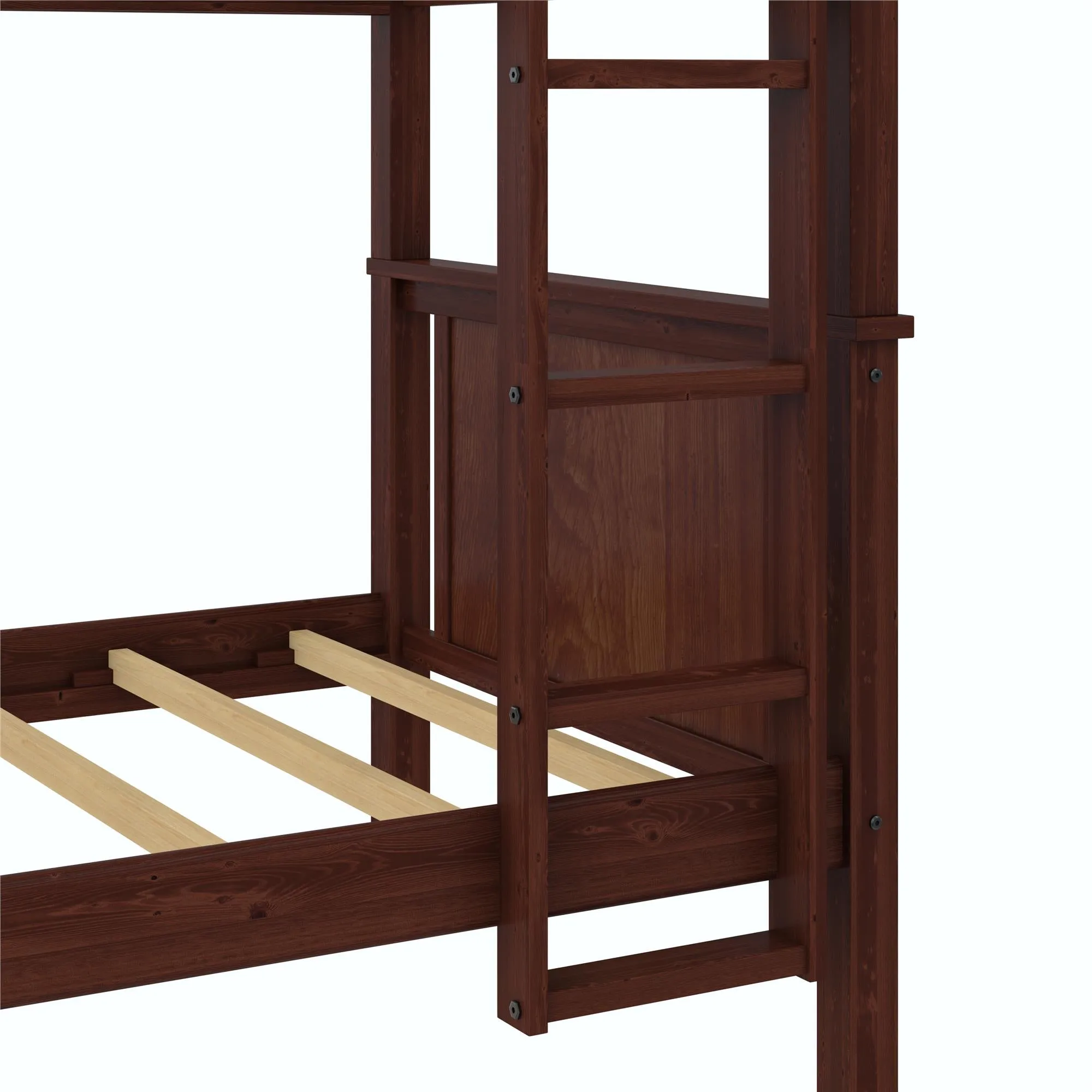 Bailen Kid's Convertible Wood Bunk Bed