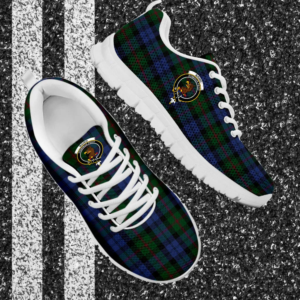 Baird Tartan Sneakers with Family Crest