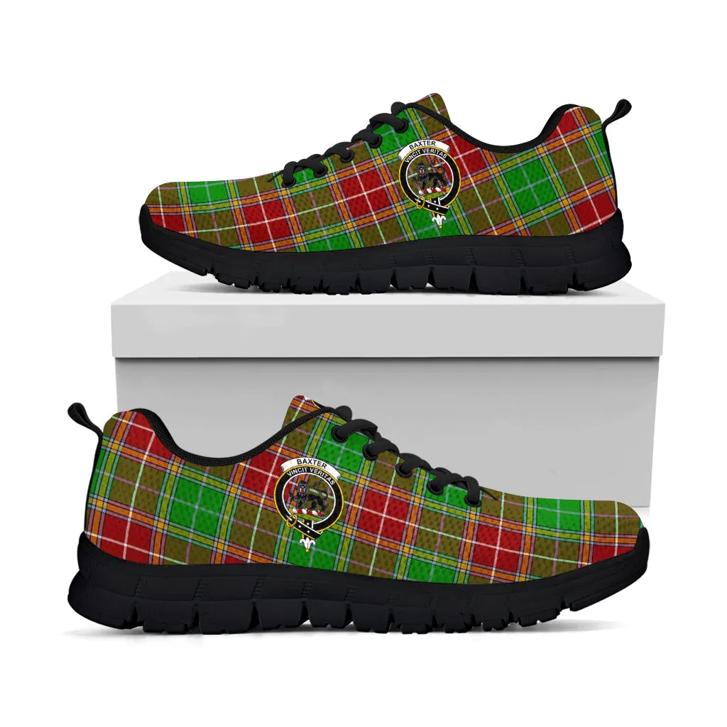 Baxter Modern Tartan Sneakers with Family Crest