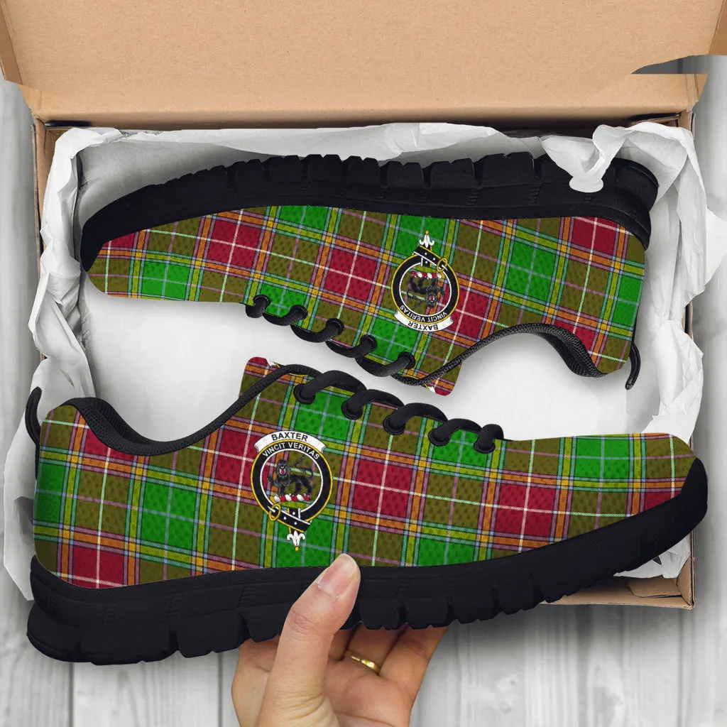 Baxter Modern Tartan Sneakers with Family Crest