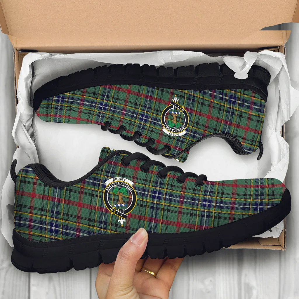 Bisset Tartan Sneakers with Family Crest