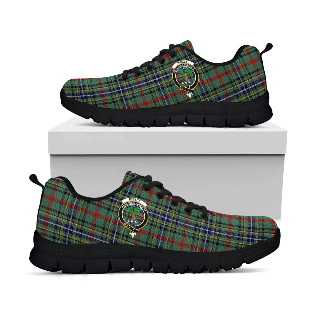 Bisset Tartan Sneakers with Family Crest