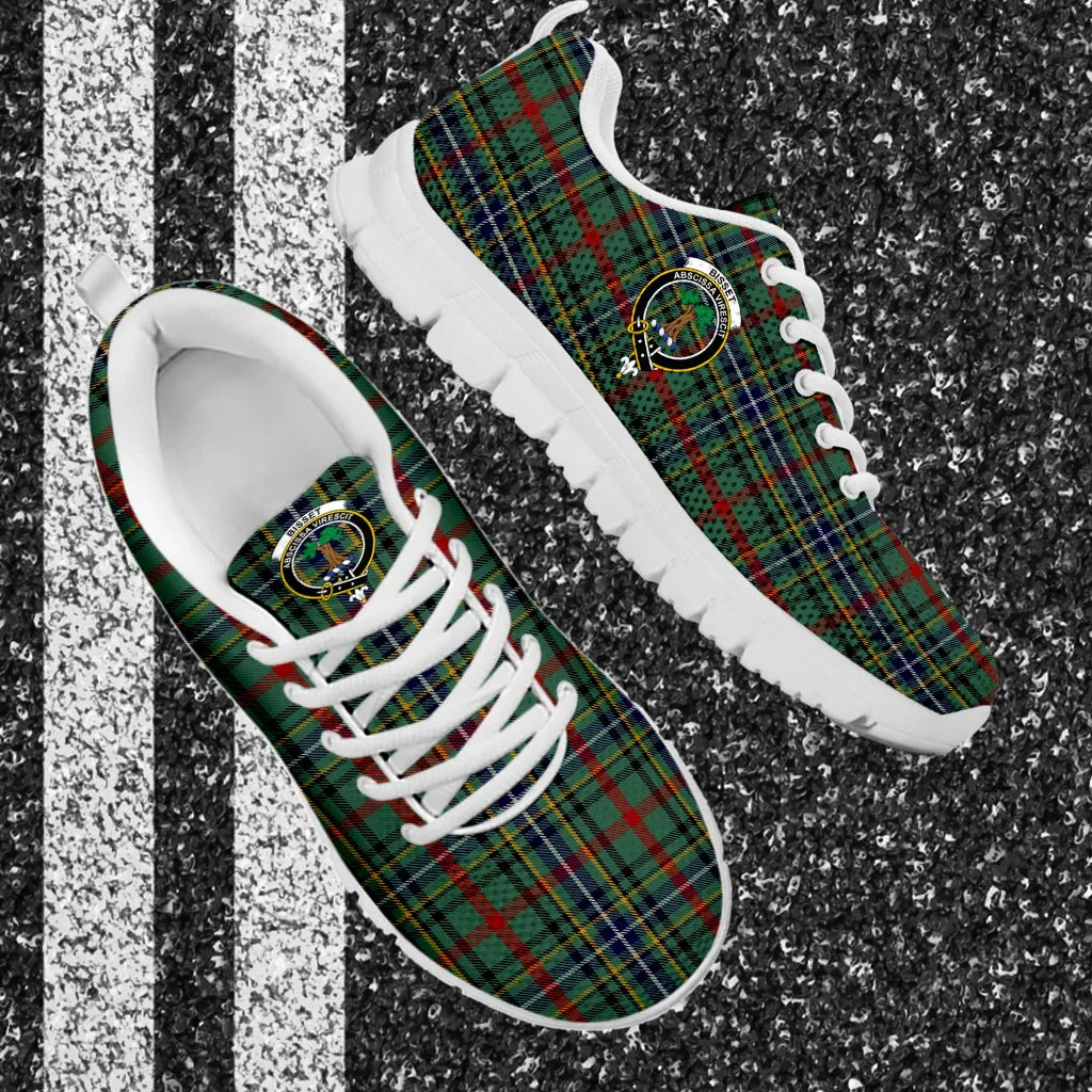 Bisset Tartan Sneakers with Family Crest