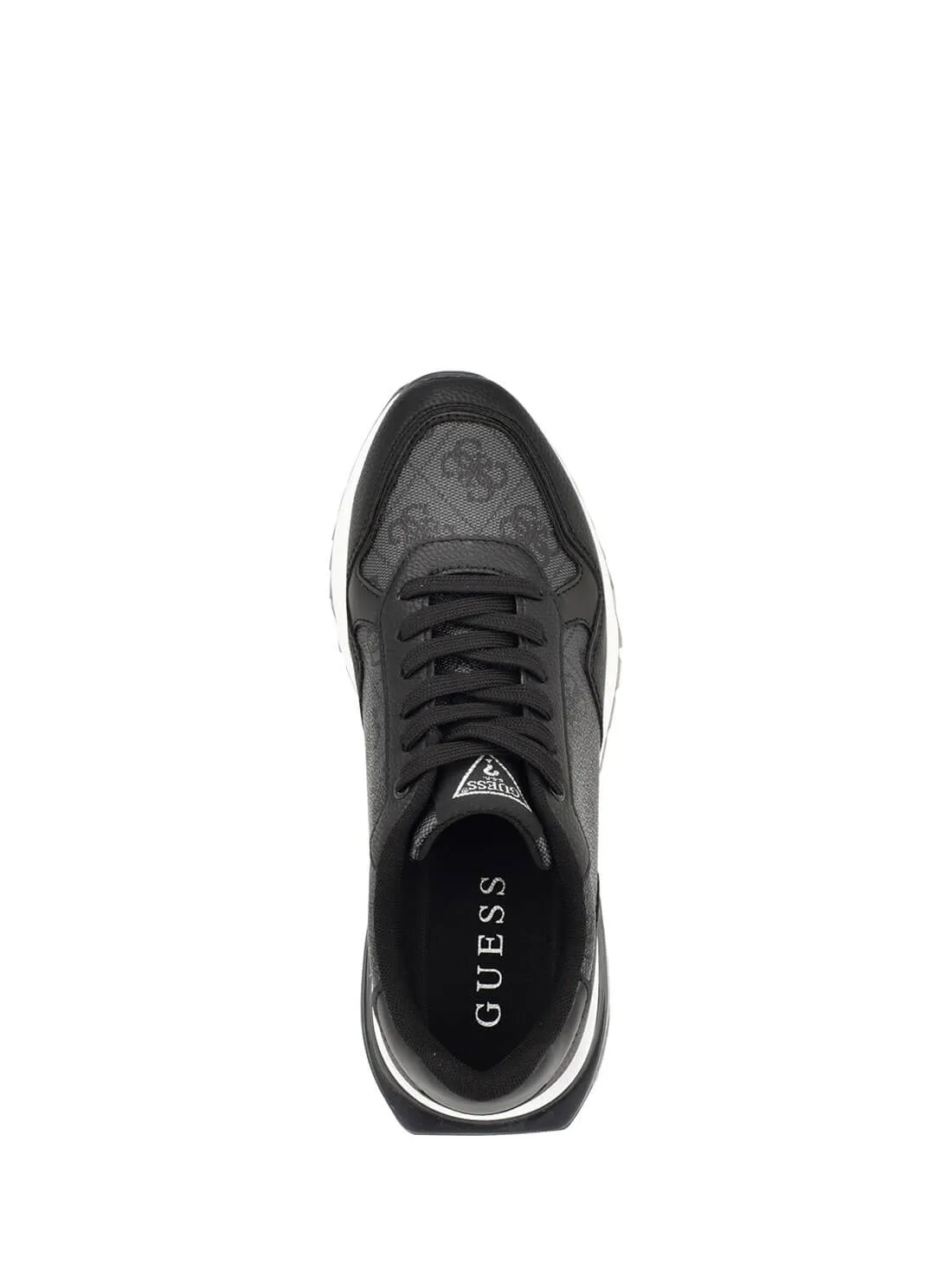 Black Melany Logo Sneakers