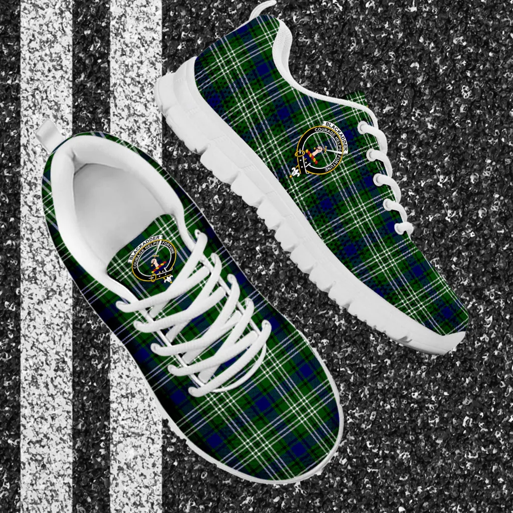 Blackadder Tartan Sneakers with Family Crest