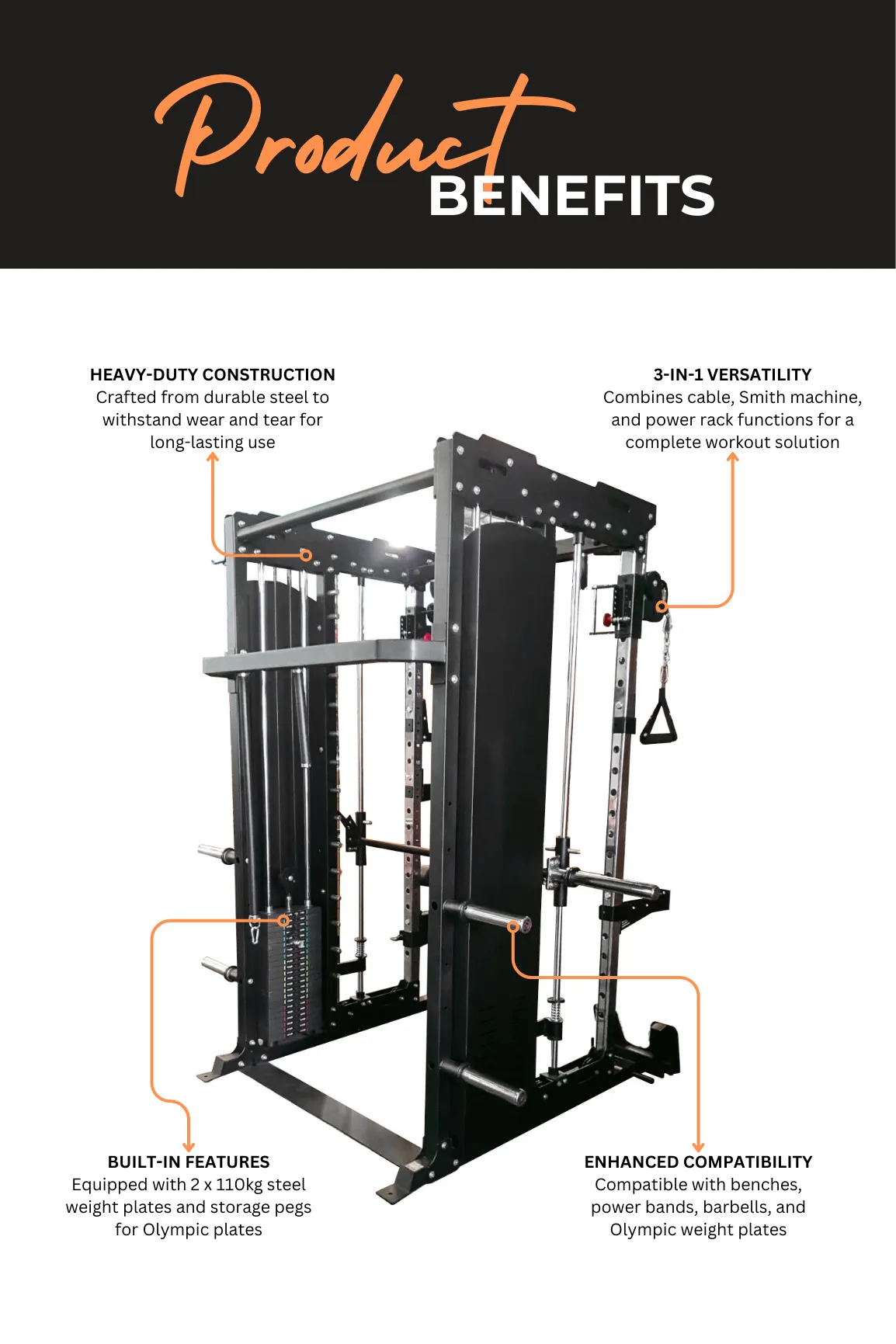 Body Iron All-In-One Functional Trainer FT1000