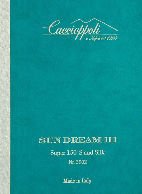 Caccioppoli Sun Dream Poreli Blue Wool Silk Pants