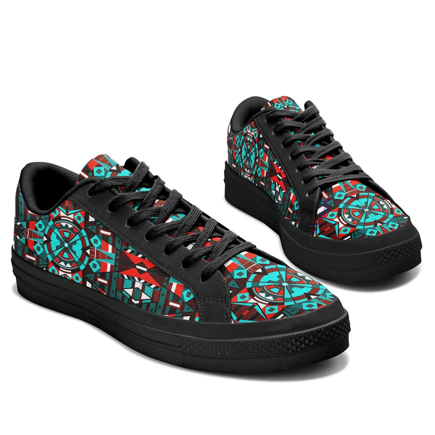 Captive Winter II Aapisi Low Top Canvas Shoes Black Sole