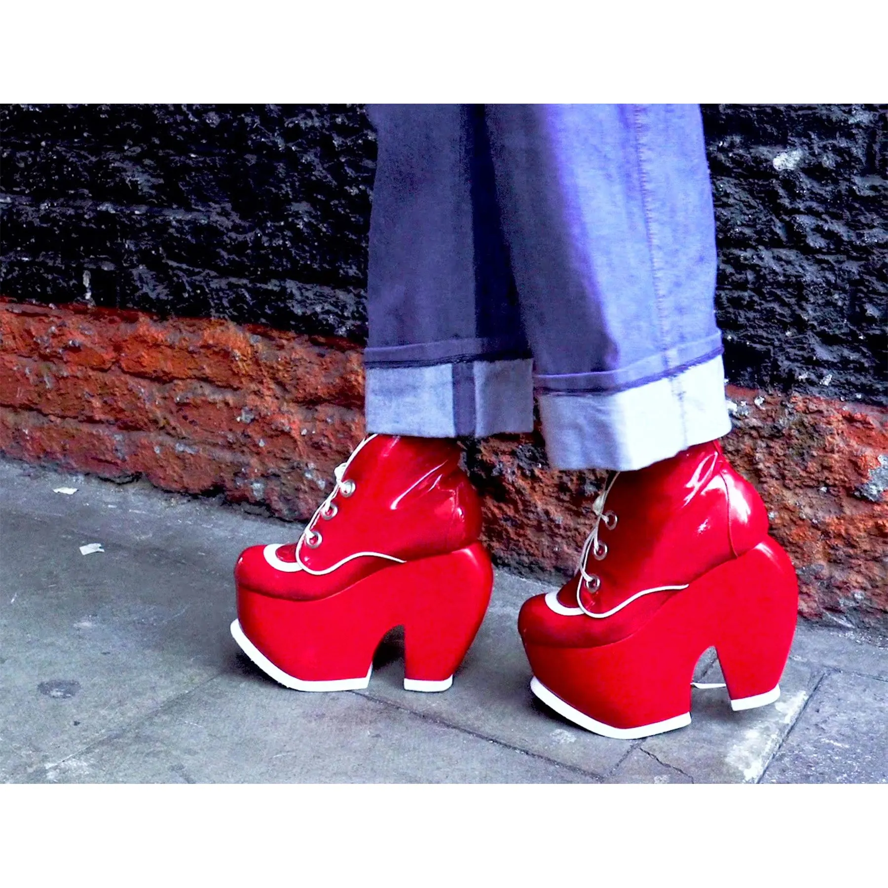 Cartoon Bumper Platform Shoes