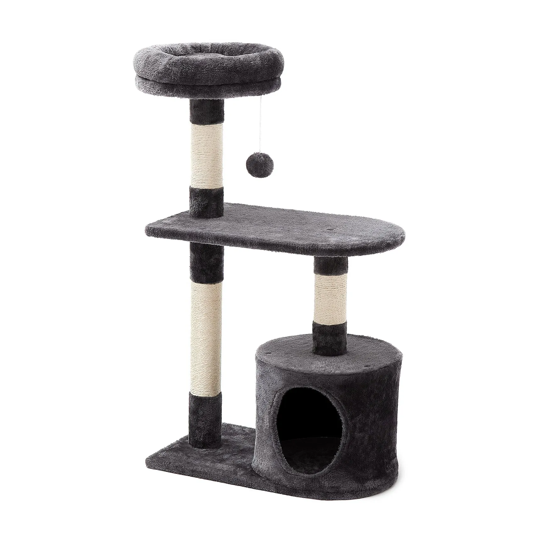 Cat Tree Tower Small, Condo Sisal Cat Scratching Post Climbing Tree