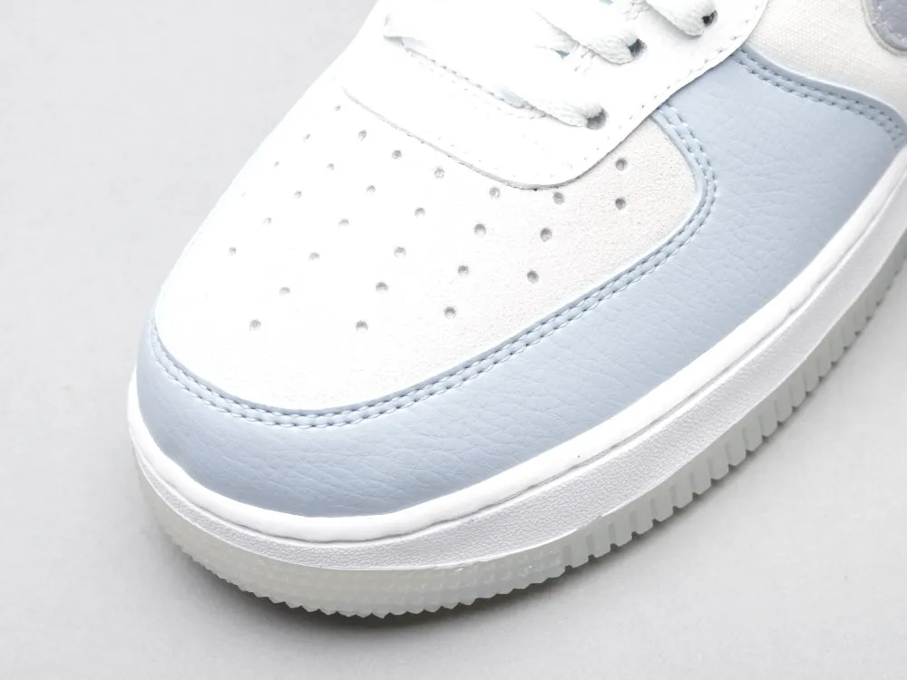 CE - AF1 light blue stitching