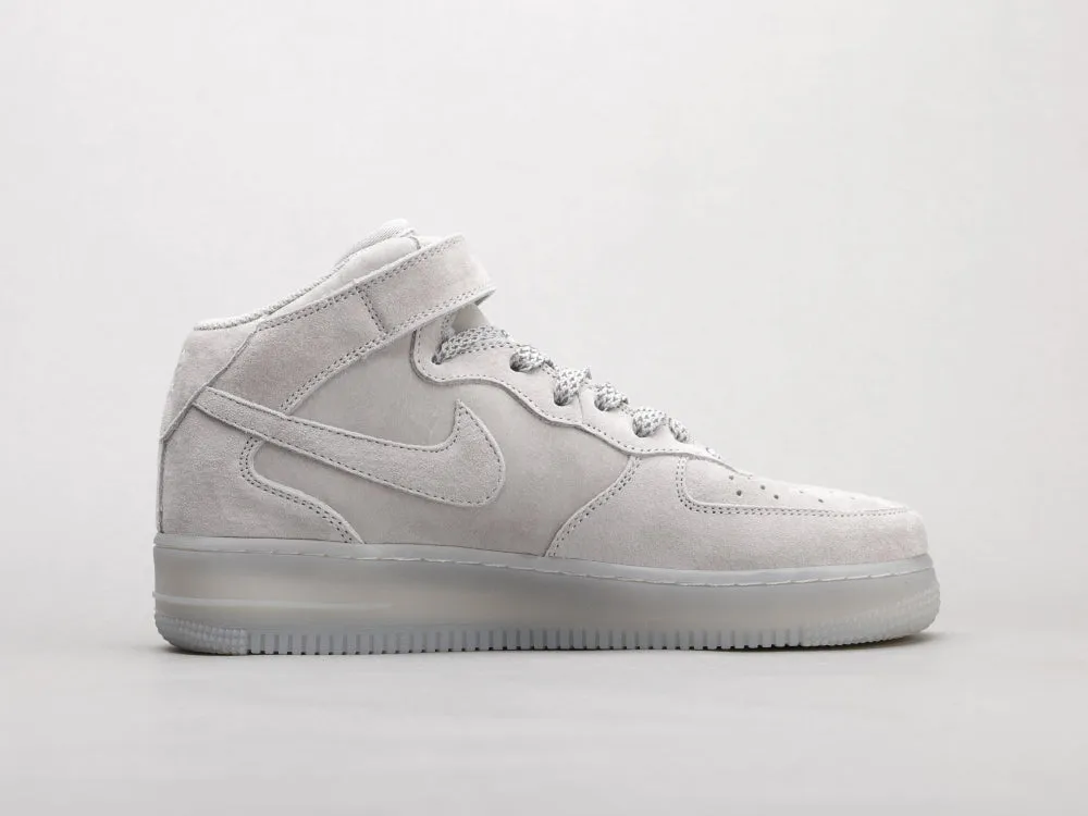 CE - AF1 Mid-top grey suede Champion