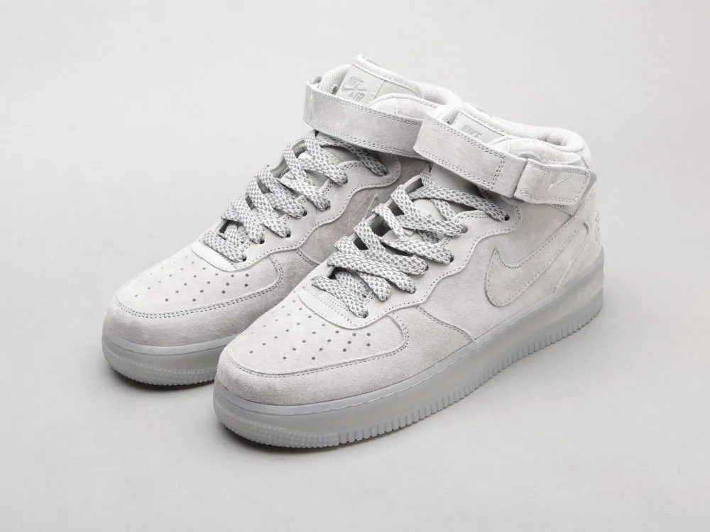 CE - AF1 Mid-top grey suede Champion