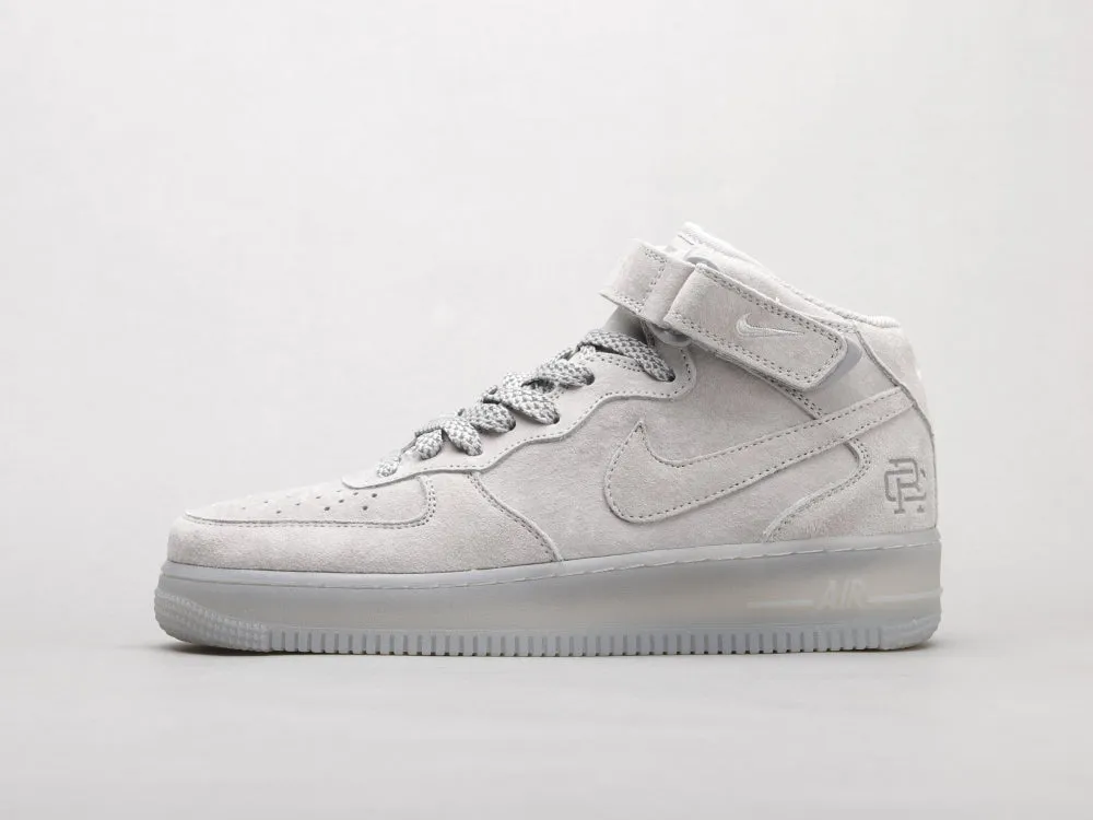 CE - AF1 Mid-top grey suede Champion