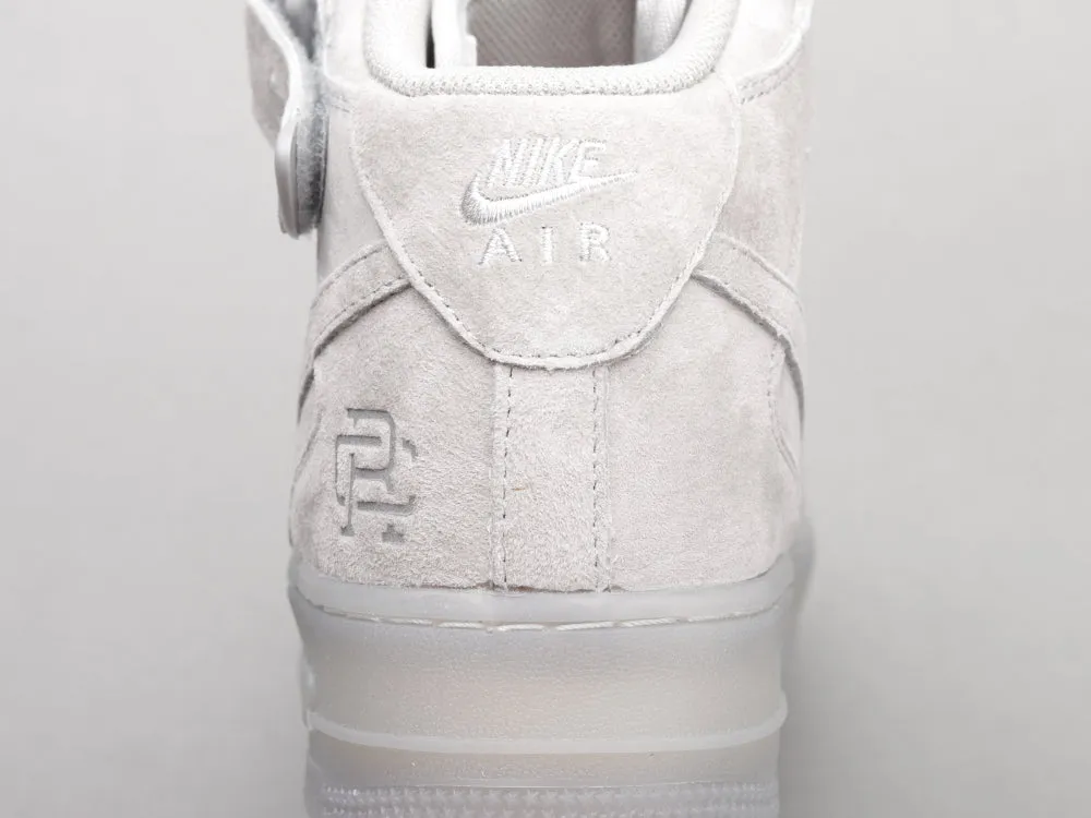 CE - AF1 Mid-top grey suede Champion