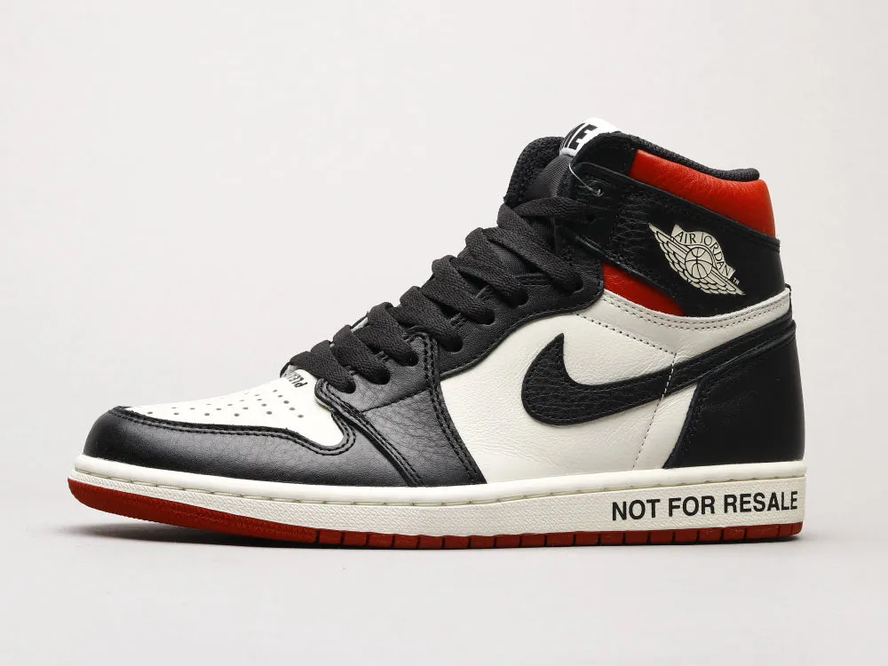 CE - AJ1 No resale of black and red