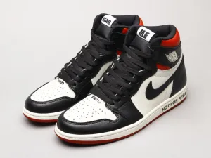 CE - AJ1 No resale of black and red